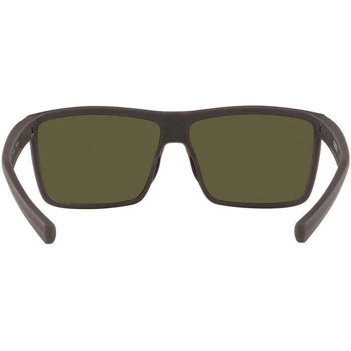 Costa Del Mar Mens Reefton Matte Grey Frame Blue Mirror Polarized Lens Sunglasses - RFT98OGP - WatchCo.com