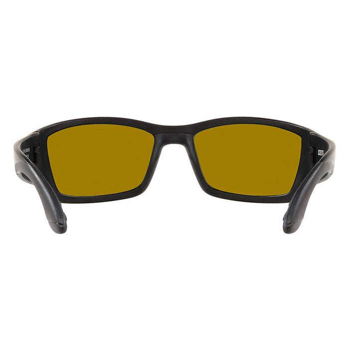 Costa Del Mar Mens Corbina Black Frame Sunrise Silver Mirror Polarized 580g Lens Sunglasses - CB01OSSGLP
