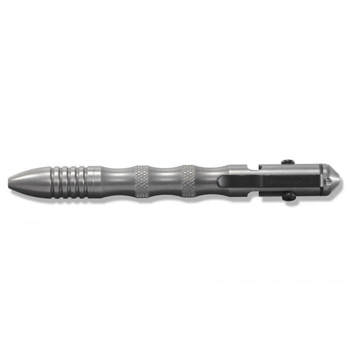 Benchmade Brushed Stainless Steel Longhand 4.62 Inches Overall Tactical Pen - BM-1120