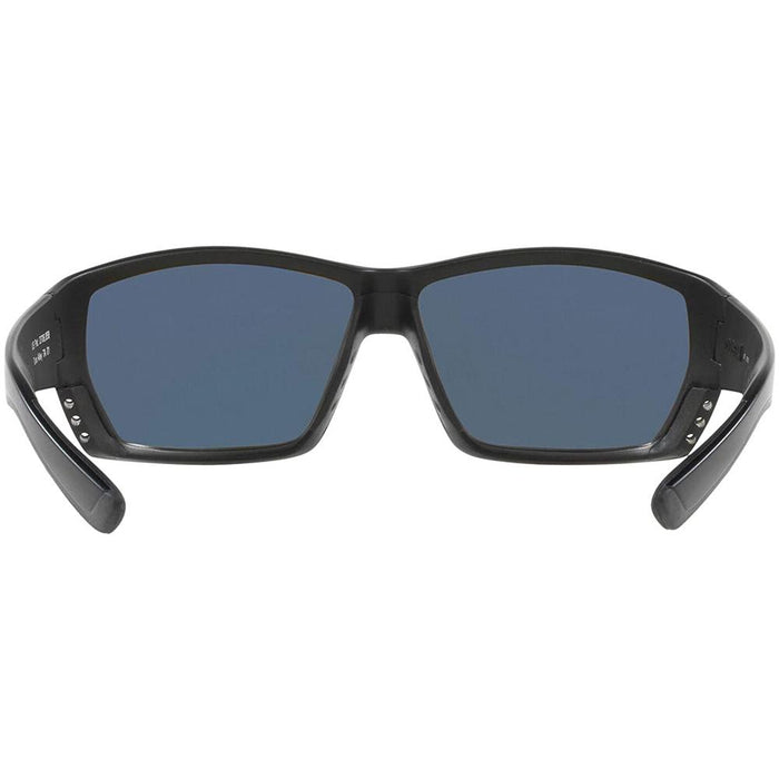 Costa Del Mar Mens Tuna Alley Blackout Frame Blue Mirror Polarized 580p Lens Sunglasses - TA01OBMP - WatchCo.com