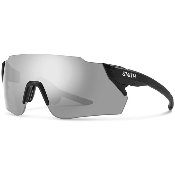 Smith Mens Attack MAG MAX Matte Black Frame Platinum Mirror Polarized Lens Sunglasses - ATMCMGYMMB - WatchCo.com