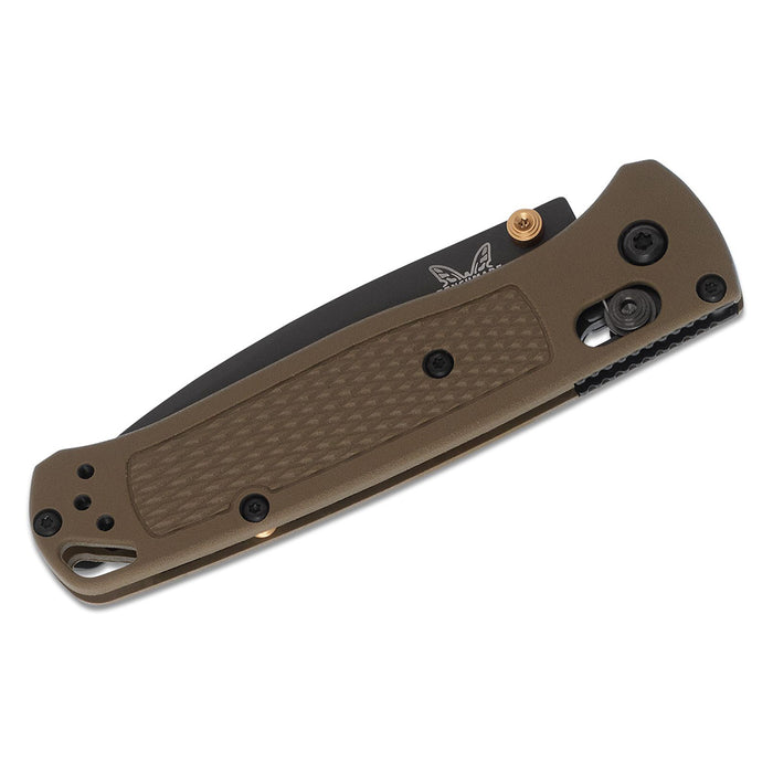 Benchmade Bugout AXIS Folding S30V Smoked Gray Outdoors | WatchCo.com
