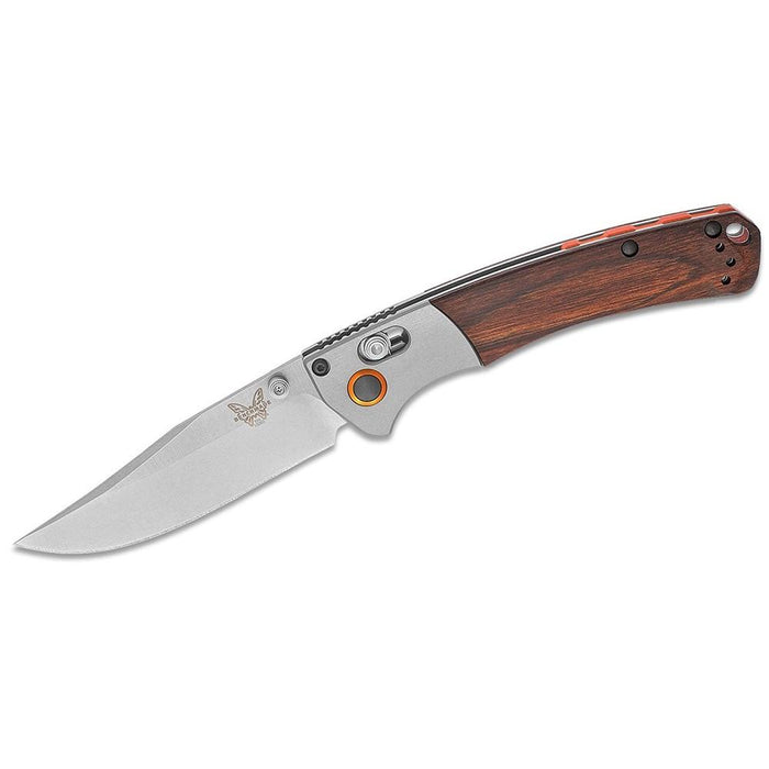 Benchmade Mini Crooked River Plain Edge Clip-Point Outdoors | WatchCo.com