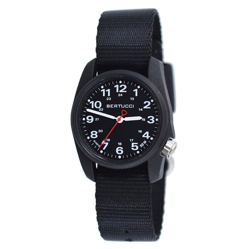 Bertucci A-1R Field Comfort Men's Black Nylon Watches | WatchCo.com