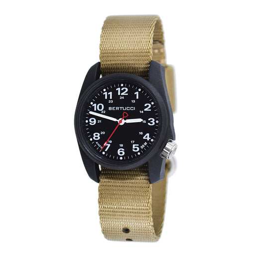 Bertucci A-1R Field Comfort Men's Khaki Nylon Watches | WatchCo.com