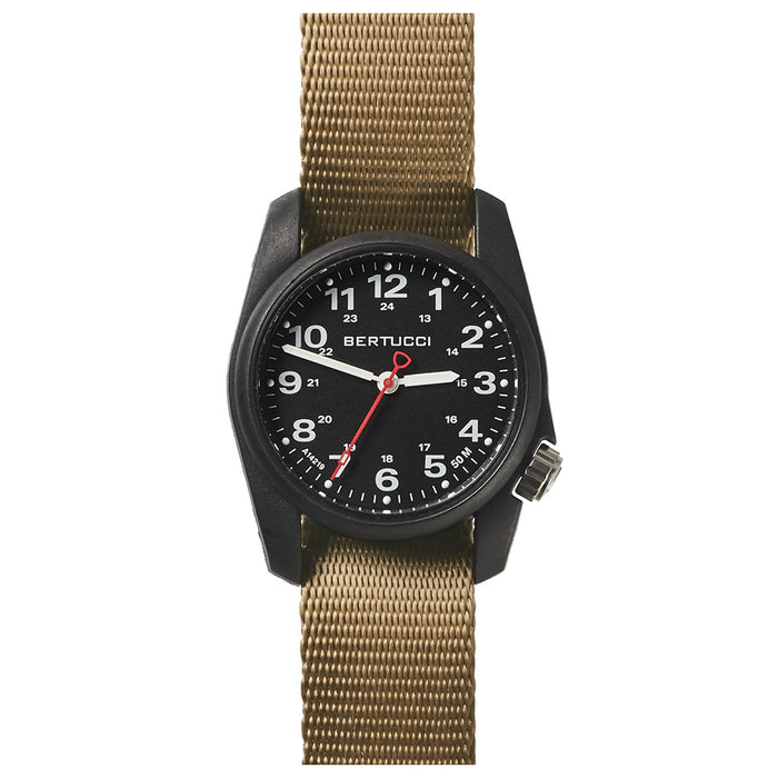 Bertucci A-1R Field Comfort Men's Khaki Nylon Watches | WatchCo.com