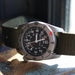 Bertucci A-2TR Vintage GMT Men's Defender Olive Watches | WatchCo.com