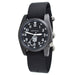Bertucci Gamekeeper Unisex Black Nylon Band Black Watches | WatchCo.com