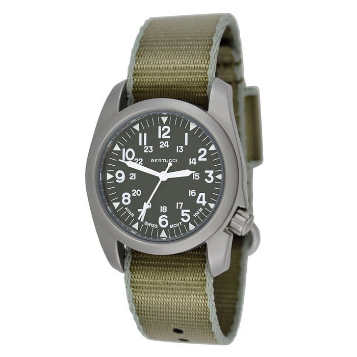 Bertucci Men's A-2S Vintage Drab Edging Comfort-Webb Watches | WatchCo.com