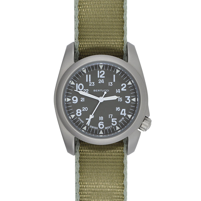Bertucci Men's A-2S Vintage Drab Edging Comfort-Webb Watches | WatchCo.com