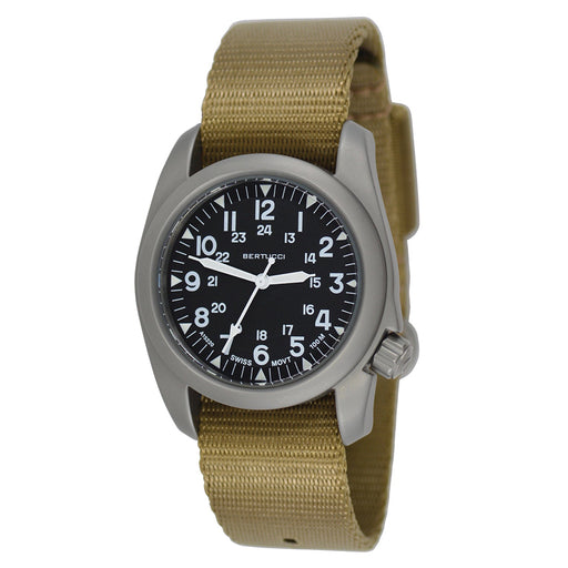 Bertucci Men's A-2S Vintage Field Khaki Comfort-Webb Watches | WatchCo.com