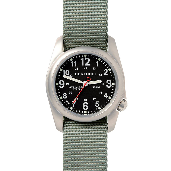 Bertucci Men's Black Dial Green Band Quartz Watches | WatchCo.com