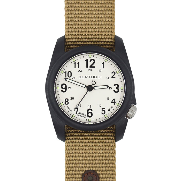 Bertucci Men's DX3 Hybrid Coyote Band Stone Watches | WatchCo.com