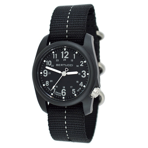 Bertucci Unisex Savvy Resin Case Black Dial Watches | WatchCo.com