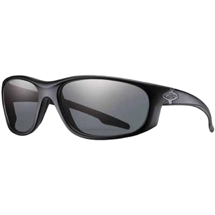 Smith Mens Chamber Elite Black Frame Gray Polarized Lens Sunglasses - CRTPPGY22BK - WatchCo.com