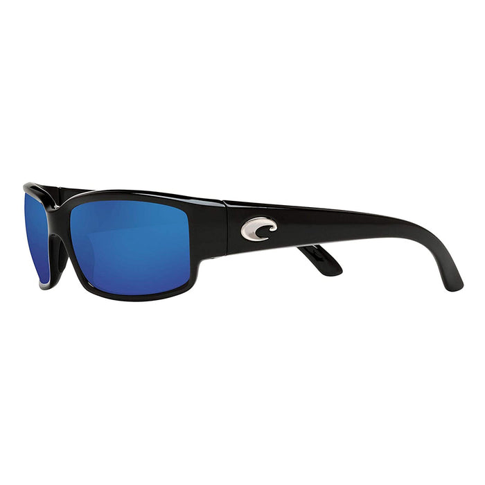 Costa Del Mar Mens Caballito Shiny Black Sunglasses | WatchCo.com