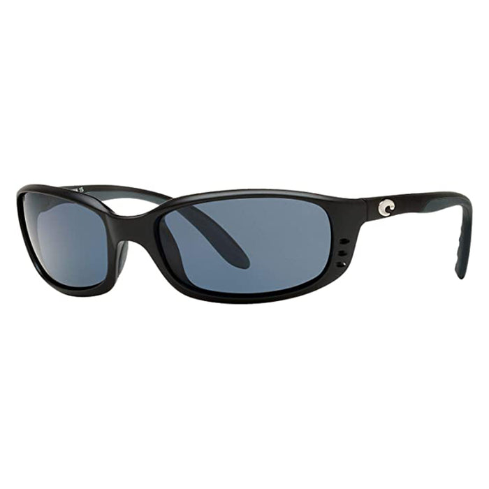 Costa Del Mar Men's Black Frame Grey Sunglasses | WatchCo.com