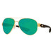 Costa Del Mar Men's Gold Frame Copper Sunglasses | WatchCo.com