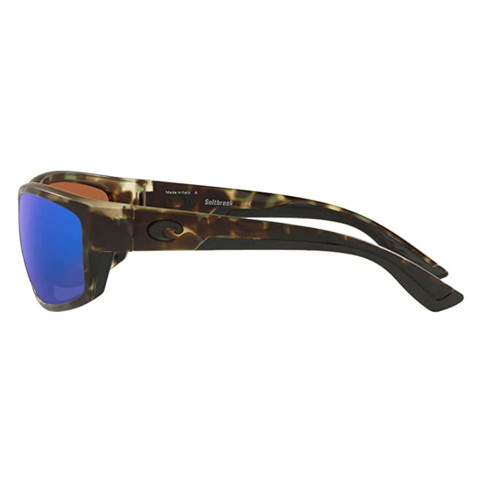 Costa Del Mar Men's Wetlands/Green Mirrored Polarized Sunglasses | WatchCo.com
