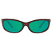 Costa Del Mar Mens Fathom Oval Tortoise Sunglasses | WatchCo.com