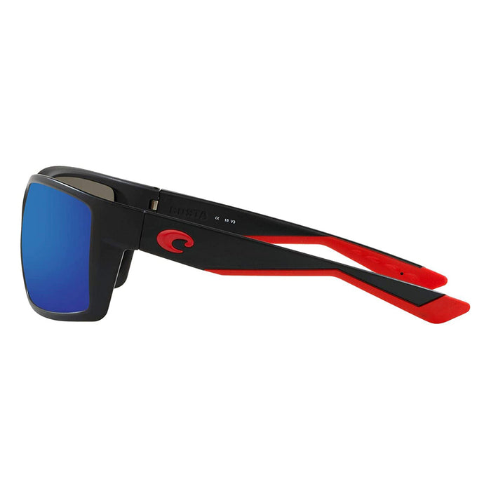 Costa Del Mar Mens Reefton Race Black Sunglasses | WatchCo.com