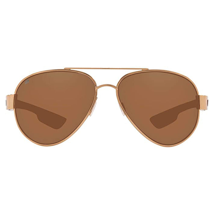 Costa Del Mar Mens Shiny Blush Gold/Copper Sunglasses | WatchCo.com