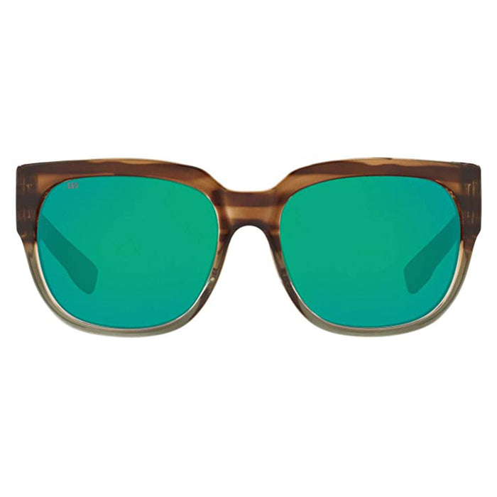 Costa Del Mar Women's Jade/Green Mirrored Polarized Sunglasses | WatchCo.com