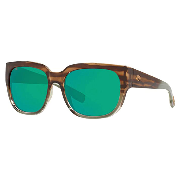 Costa Del Mar Women's Jade/Green Mirrored Polarized Sunglasses | WatchCo.com
