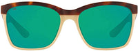 Costa Del Mar Women's Retro Tortoise/Cream/Mint Frame Sunglasses | WatchCo.com