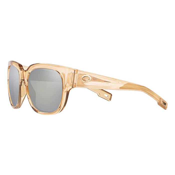 Costa Del Mar Women's Transparent Beige Frame Sunglasses | WatchCo.com