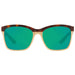 Costa Del Mar Womens Anaa Rectangular Retro Sunglasses | WatchCo.com