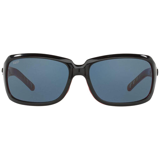 Costa Del Mar Womens Isabela Black Frame Sunglasses | WatchCo.com