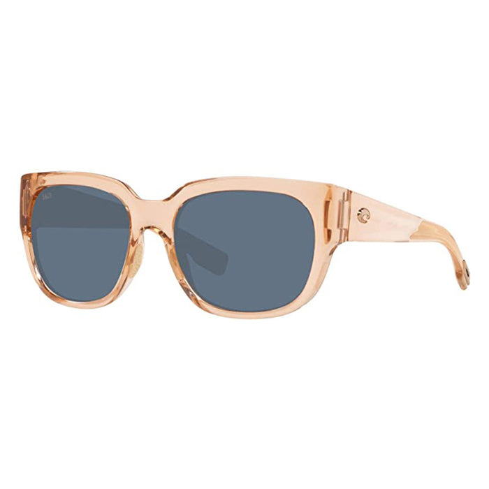 Costa Del Mar Womens Shiny Blonde Crystal Sunglasses | WatchCo.com