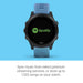 Garmin Forerunner 945 Unisex Black Silicone Band Watches | WatchCo.com