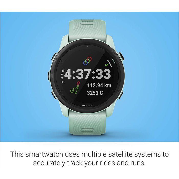 Garmin Unisex Forerunner 745 Neo Tropic Silicone Strap Smartwatch