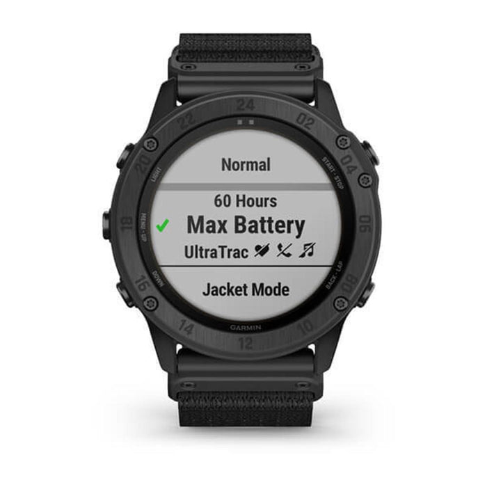 Garmin Unisex Tactix Black Nylon Band Solar Watches