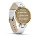 Garmin Women's Lily Fitness Light Gold Watches | WatchCo.com