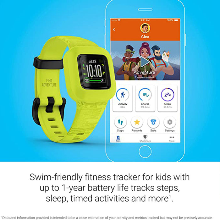 Garmin vívofit® jr.3 Kids Digi Fitness Tracker Smart Watch