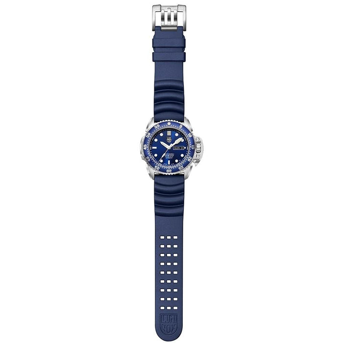 Luminox Men's Deep Dive Swiss Automatic Special Edition 1520 Series Blue Rubber Strap Blue Analog Dial Watch