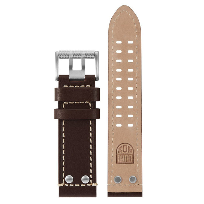 Luminox Men's Field Series Dark Brown Watch Bands | WatchCo.com