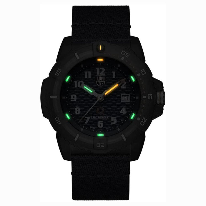 Luminox Mens Eco Series Blue Dial Textile Watches | WatchCo.com