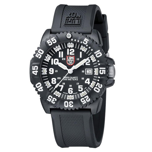 Luminox Navy Seal 3000 Black Silicon Band Watches | WatchCo.com