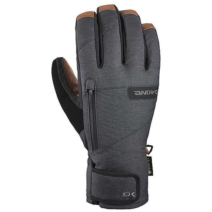 Dakine Mens Carbon Leather Titan Gore-Tex Short Gloves - 10003157-CARBON