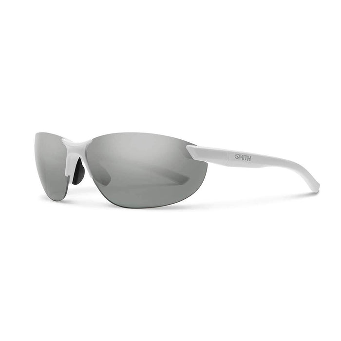 Parallel 2 Unisex Matte White Frame Platinum Sunglasses | WatchCo.com