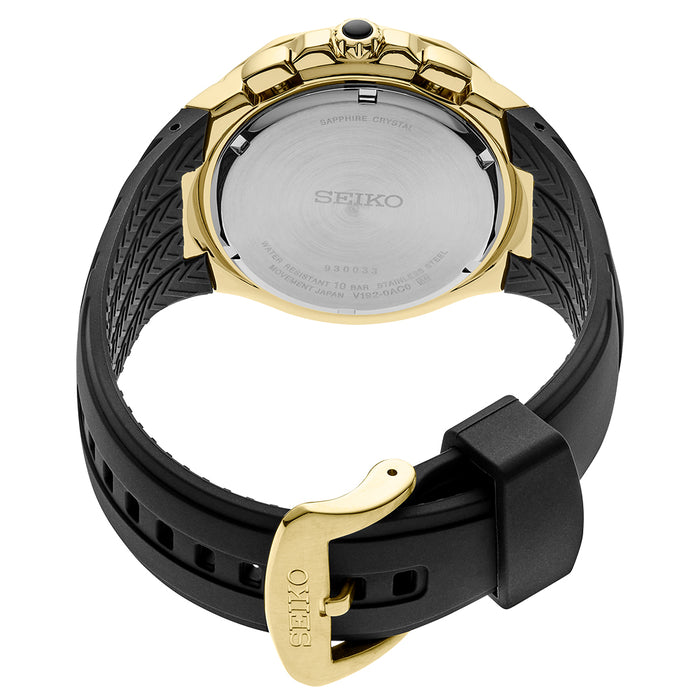 SEIKO Mens Coutura Black Silicone Strap Watches | WatchCo.com