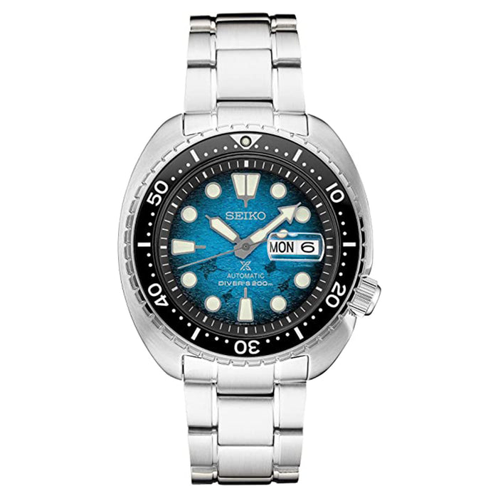 Seiko Men's Prospex Blue Dial Silver-Tone Band Watches | WatchCo.com