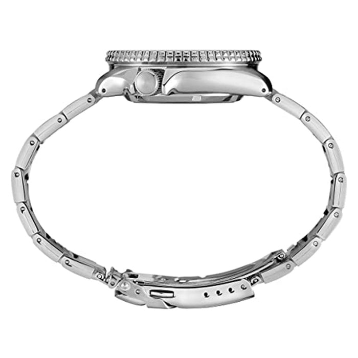 Seiko Mens Silver Blue Dial Automatic Watches | WatchCo.com