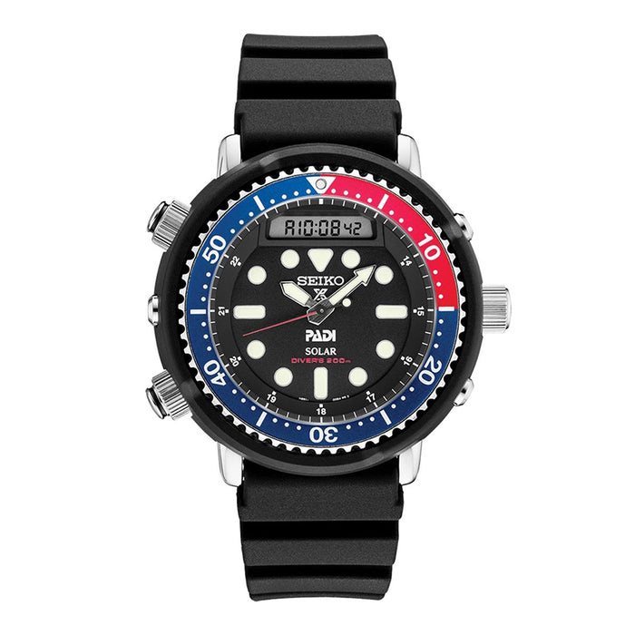 Seiko Arnie Prospex PADI Mens Black Watches | WatchCo.com
