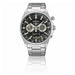 Seiko Men's Black Dial Silver Watches | WatchCo.com