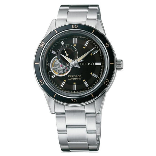 Seiko Men's Black Dial Stainless steel Watches | WatchCo.com